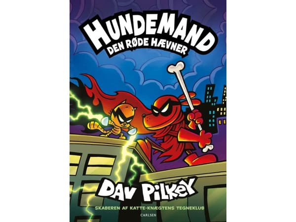 Hundemand (12) Den røde hævner | Dav Pilkey