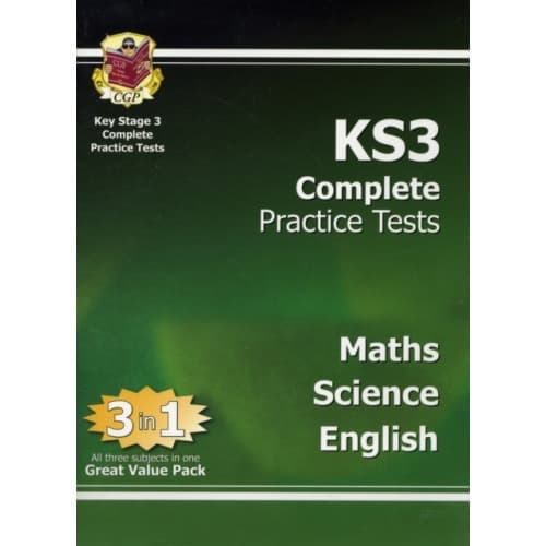 KS3 Complete Practice Tests - Maths, Science & English (häftad, eng)