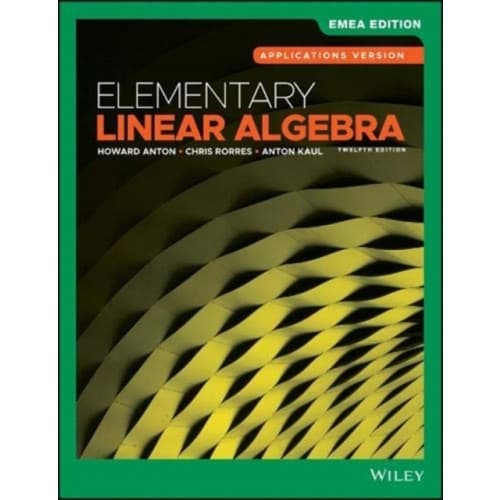 Elementary Linear Algebra, Applications Version, EMEA Edition (häftad, eng)