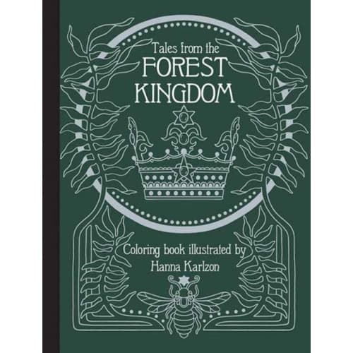 Tales From the Forest Kingdom Coloring Book (inbunden, eng)