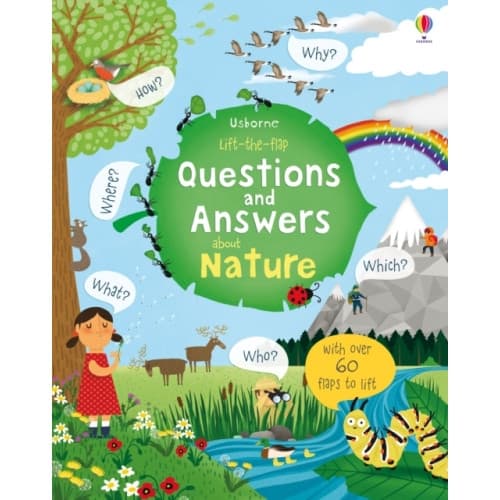Lift-the-flap Questions and Answers about Nature (bok, board book, eng)