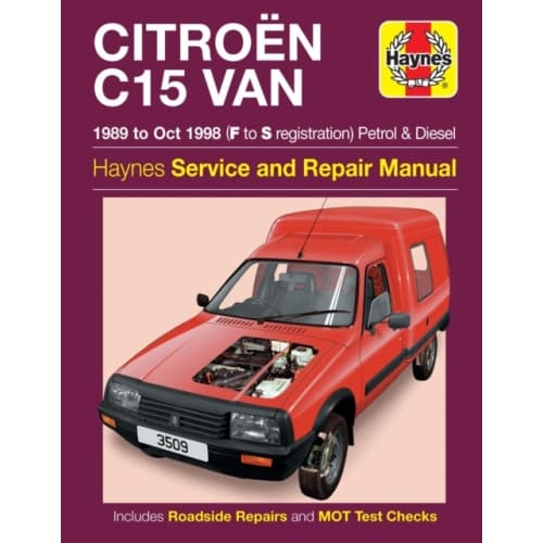 Citroen C15 Van Petrol & Diesel (89 - Oct 98) Haynes Repair Manual (häftad, eng)