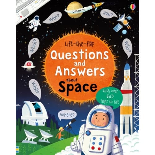 Lift-the-flap Questions and Answers about Space (bok, board book, eng)