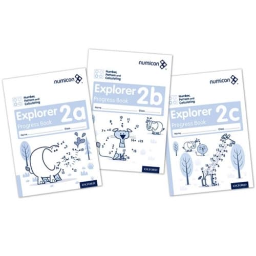 Numicon: Number, Pattern and Calculating 2 Explorer Progress Books ABC (Mixed pack) (häftad, eng)