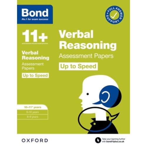 Bond 11+: Bond 11+ Verbal Reasoning Up to Speed Assessment Papers with Answer Support 10-11 years: Ready for the 2024 exam (häftad, eng)