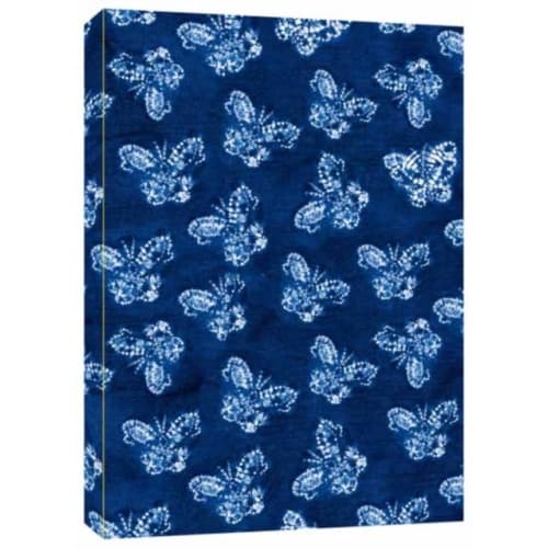 Shibori Indigo Butterflies Dotted Paperback Journal (häftad, eng)