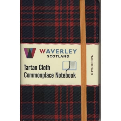 Waverley (M): MacDonald Tartan Cloth Commonplace Notebook (inbunden, eng)