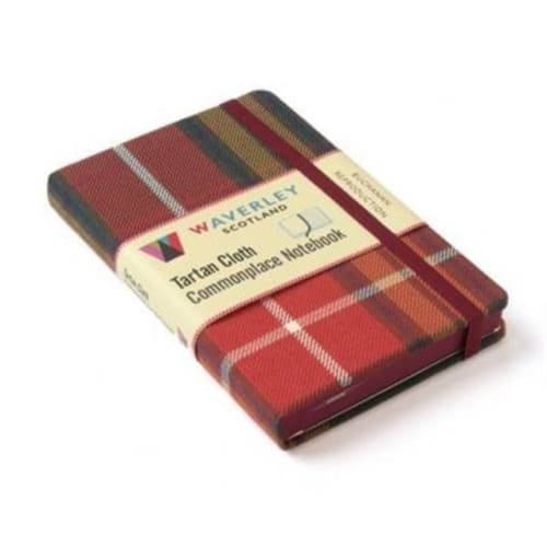 Waverley (M): Buchanan Tartan Cloth Commonplace Notebook (inbunden, eng)