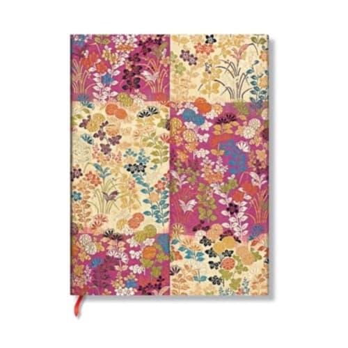 Kara-ori Pink (Japanese Kimono) Ultra Unlined Softcover Flexi Journal (Elastic Band Closure) (häftad, eng)