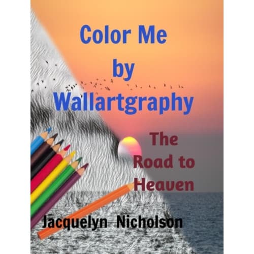 Color me by Wallartgraphy (inbunden, eng)