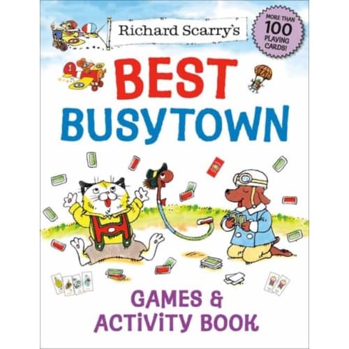 Richard Scarry's Best Busytown Games & Activity Book (häftad, eng)