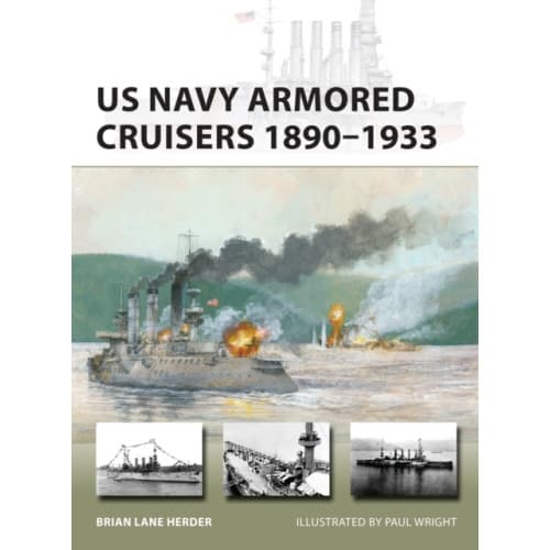 US Navy Armored Cruisers 1890–1933 (häftad, eng)