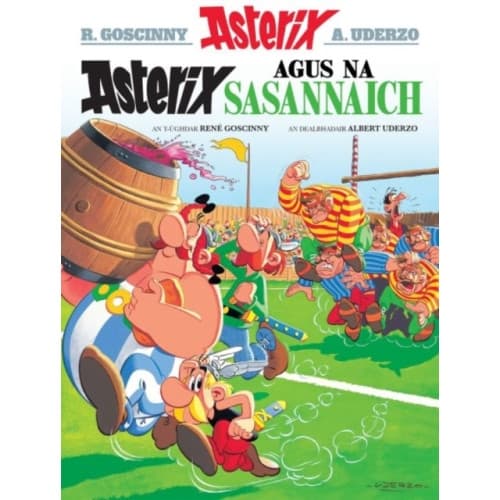 Asterix Agus Na Sasannaich (Gaelic) (häftad, eng)