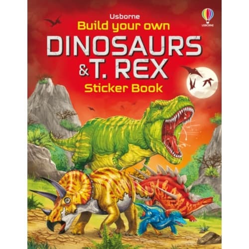 Build Your Own Dinosaurs and T. Rex Sticker Book (häftad, eng)