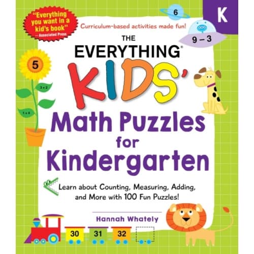 The Everything Kids' Math Puzzles for Kindergarten (häftad, eng)