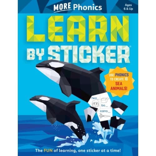 Learn by Sticker: More Phonics (häftad, eng)
