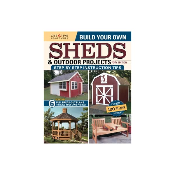 Build Your Own Sheds & Outdoor Projects Manual, Sixth Edition (häftad, eng)