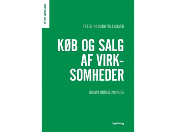 Kompendium i køb og salg af virksomheder | Peter Nyborg Villadsen