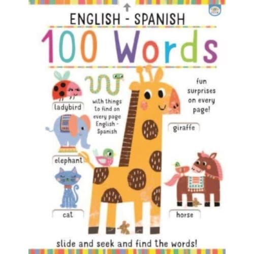 Slide and Seek 100 Words (inbunden, eng)
