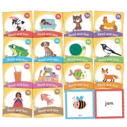 Jolly Phonics Read and See, Pack 1 (häftad, eng)