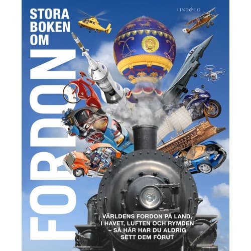 Stora boken om fordon (inbunden)
