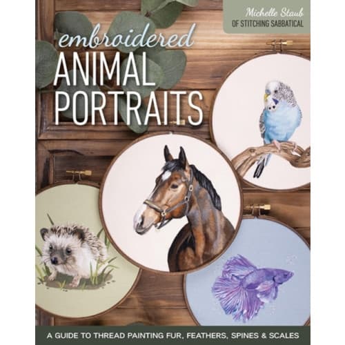 Embroidered Animal Portraits (häftad, eng)