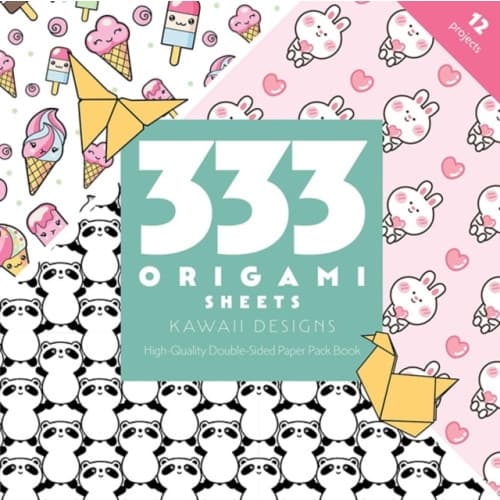 333 Origami Sheets Kawaii Designs (häftad, eng)