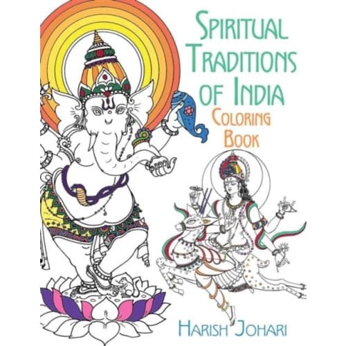 Spiritual Traditions of India Coloring Book (häftad, eng)