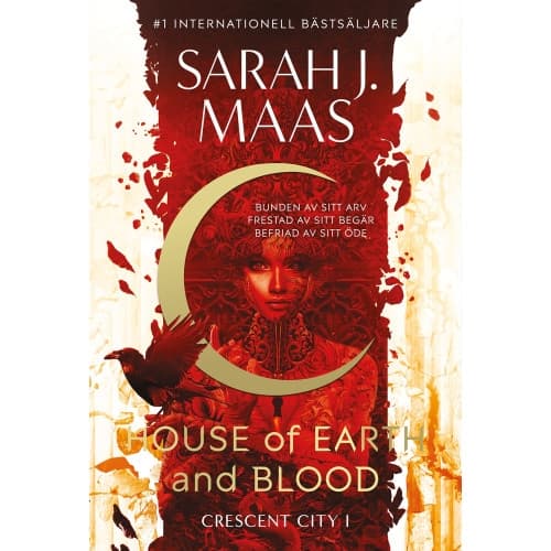 House of Earth and Blood (Svensk utgåva) (bok, danskt band)