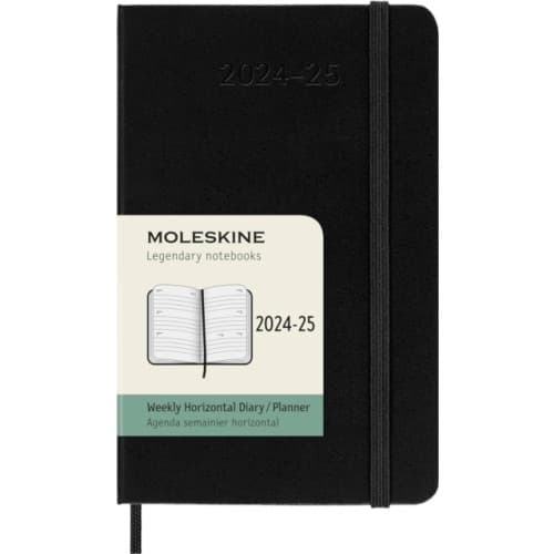Moleskine 2025 18-Month Weekly Horizontal Pocket Hardcover Notebook (häftad, eng)
