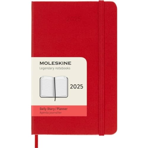 Moleskine 2025 12-Month Daily Pocket Hardcover Notebook (häftad, eng)