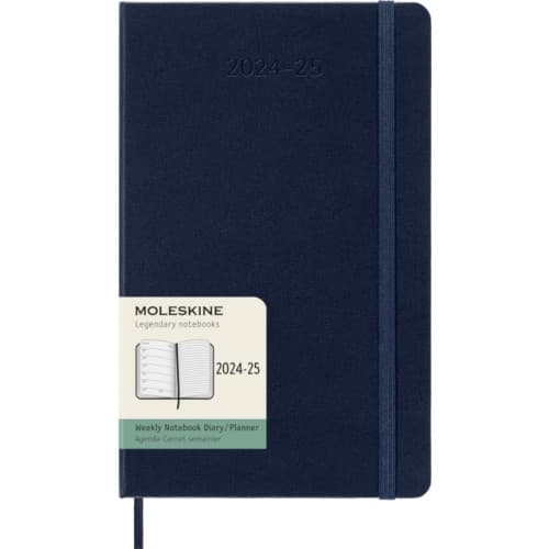 Moleskine 2025 18-Month Weekly Large Hardcover Notebook (häftad, eng)