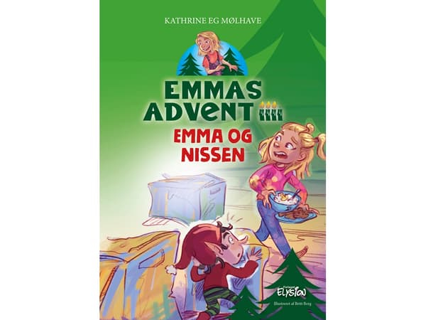 Emma och tomtenissen | Kathrine Eg Mølhave | Språk: Danska