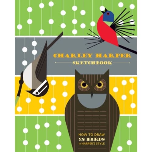 Charley Harper Sketchbook How to Draw 28 Birds in Harper's Style (bok, spiral, eng)