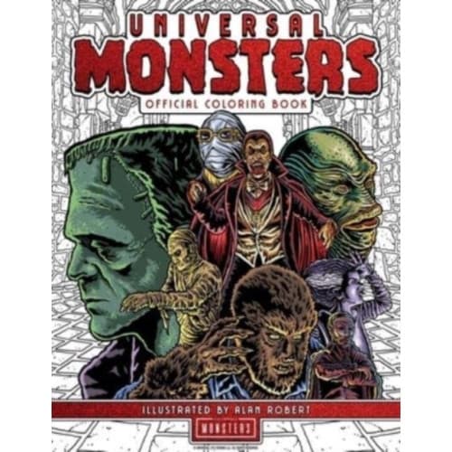 Universal Monsters: The Official Coloring Book (häftad, eng)