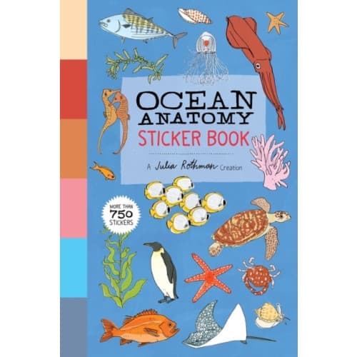 Ocean Anatomy Sticker Book (häftad, eng)