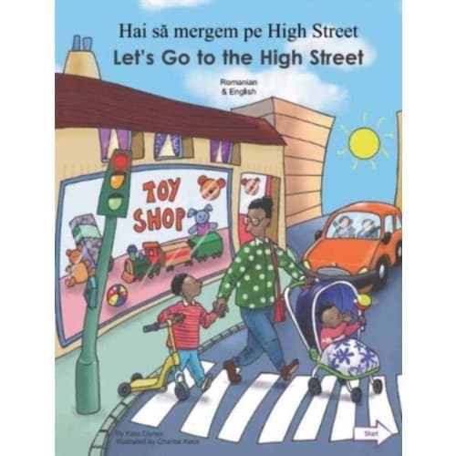 Let's Go to the High Street Romanian/English (inbunden, eng)