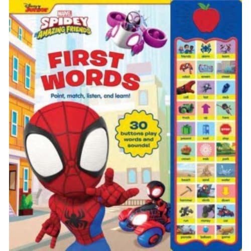 Apple Spidey & His  Amazing Friends First Words (inbunden, eng)