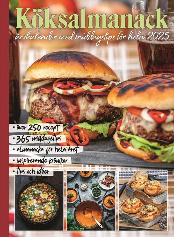 Köksalmanack 2025 (Bok)
