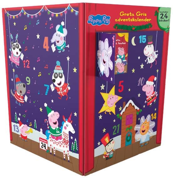 Greta Gris Adventskalender (Bok)