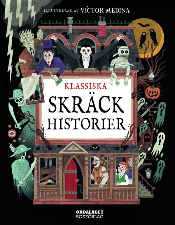 Klassiska Skräckhistorier (Bok)