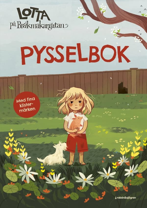 Lotta På Bråkmakargatan Pysselbok - Med Klistermärken (Bok)