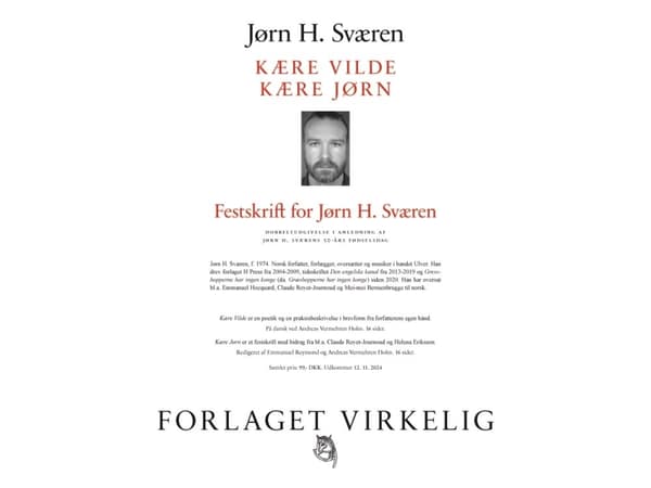 Kære Vilde / Kære Jørn | Jørn H. Sværen, Claude Royet-Journoud, Casper André Lugg, Arve Kleiva, Helena Eriksson, Beata Berggren, Martin Högström, Emm