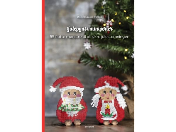 Juldekorationer i minipärlor | Christina och Louise Kronborg | Språk: Danska