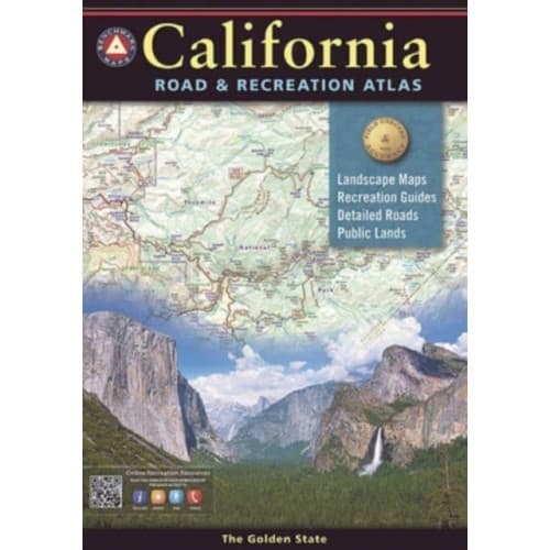 California Road and Recreation Atlas (bok, spiral, eng)