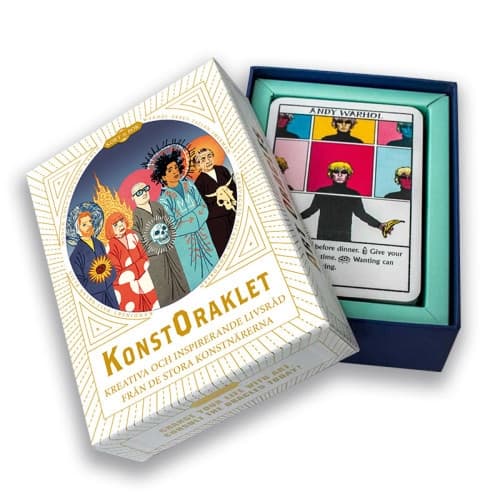 Konstoraklet : kreativa och inspirerande livsråd från de stora konstnärerna (häftad)
