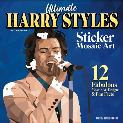 Ultimate Harry Styles Sticker Mosaic Art Book (häftad, eng)