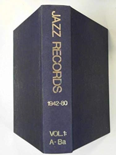 Vol.1 A-Ba Jazz Records 1942-80 (BOOK)