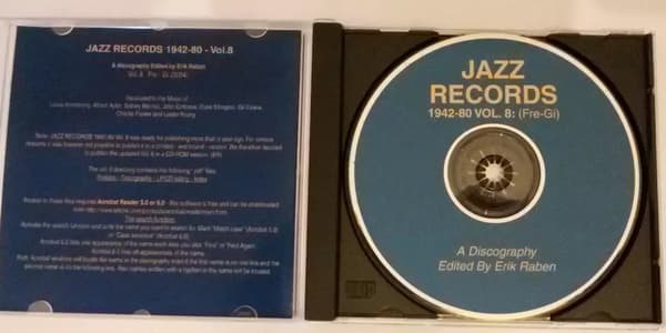Vol.8 Fre-Gi Jazz Records 1942-80 (CD-Rom)