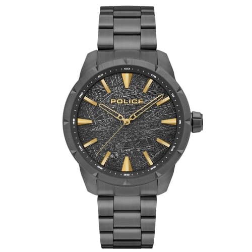 POLICE PEWJG2202902 - Quartz Klocka Herr (45MM)